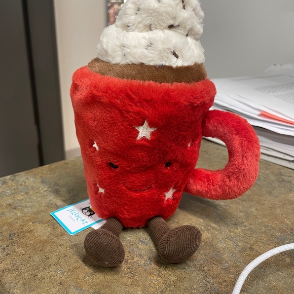 Jellycat Toys Jellycat Red Hot Chocolate Plush Toy Poshmark